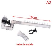 HW-602B/HW-603B Inlet Outlet Tube Pipe Parts Aquarium External Canister Filter