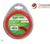 RIEGOLUX-HILO DESBROZADORA NYLON CUADRADA 3x10 MT