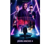 2023 New Movie John Wick Chapter 4 Series Film Keanu Reeves Poster Canvas Painting Wall Art Pictures Home Cinema Decor