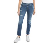 Pantalón vaquero Replay Faaby azul marino rotos para mujer