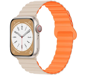 Magnetic Loop For Apple Watch Band 44mm Ultra 49mm 45mm 40mm 41mm 42mm Silicone sport Bracelet iWatch Serie 8 7 6 SE 5 4 3 Strap