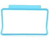 Toallero Colgante Toallero Organizador Baño Armario Armario Armario Percha De Plástico Sin Marcas Colgando Tela Cocina Azul