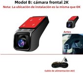 4K 2160P WiFi Car DVR Dash Cam Camera 2K 1600P 24H Parking Monitor APP Control Car Driving Video Recorder for all cars