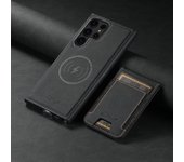 SUTENI Wallet Phone Case Card Holder Leather Magnetic Pocket Cover Magsafe Wireless charging For Samsung Galaxy S24Ultra S23Plus