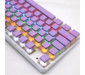 104 Keys Pudding Theme Keycap OEM Profile ABS PBT Double Shot Keycap For Mx Switch Mechanical Keyboard RGB Backlit Key Caps