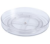 Caja de almacenamiento de platos giratorios de 360°, especiero, especiero, estante de cocina, sin agujeros, organizador de cocina, almacenamiento