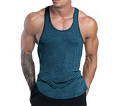 Men's Fitness Tank Top Summer GYM Training Undershirt Running Vest Basketball quick-dry Elastic loose sports Tank Top men tops