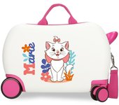 Disney Maleta Correpasillos ABS Rígida Marie In White Blanco