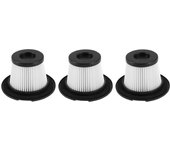 Paquete de filtro HEPA de repuesto, Compatible con aspiradora inalámbrica MOOSOO K17, 3 unidades