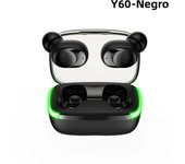 Y60 TWS Bluetooth 5.1 Earphone Wireless Headphones LED Display Earpod Sports Earbuds Gaming Headsets with Mic for All Smartphone