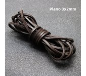 2Meter Brown Genuine Leather Cord 1 2 3 4 6 8 10mm Flat Round Strand Cow Leather Rope Fit Necklace Bracelets DIY Jewelry Making