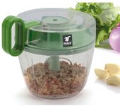 Mini Picadora Manual 650ml  Versatilidad y Rapidez en la Preparación de Alimentos Simplifica tu experiencia en la cocina con nuestra mini picadora manual de 650ml, diseñada para picar una variedad de ingredientes de manera rápida y eficiente.