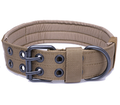 Collar de Perro ajustable clásico entrenamiento reflectant Militar collar de Perro nylon resistente táctico Perro collar Pastor Alemán