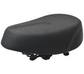 Sillín de bicicleta eléctrica ensanchado con cuatro resortes, asiento acolchado para bicicleta eléctrica, triciclo, scooter