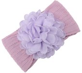 Chiffon Flower Nylon Baby Headbands Children's Hair Bands Infant Soft High Elastic Headdress Solid Boys Girls Hair Accessories