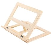 Sujetalibros de Madera, soporte para libros de Cocina, estante de Lectura, soporte de Madera para libros de Lectura