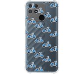 Funda Silicona Antigolpes para Realme Narzo 50A diseño Scooter Dibujos