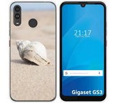 Funda Silicona para Gigaset GS3 diseño Concha Dibujos