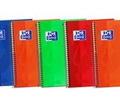 Oxford 753868 - Cuaderno, 80 hojas, cuadricula 4 x 4, multicolor