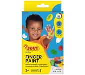 JOVI PINTURA DEDOS JOVI 35ML 6 COLORES SURTIDOS PINTURA DEDOS 10x4x19 Cms.