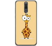 Tumundosmartphone Funda Gel Tpu para Huawei Mate 10 Lite Diseño Jirafa Dibujos