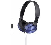 Auriculares Sony MDRZX310APL/ con Micrófono/ Jack 3.5/ Azules