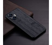 Case for Realme C55 C35 C33 C31 C30 4G 5G funda bamboo wood pattern Leather phone cover Luxury coque for Realme C55 case capa