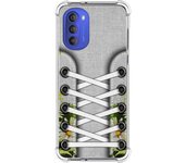 Funda Silicona Antigolpes para Motorola Moto G51 5G diseño Zapatillas 08 Dibujos
