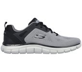 Skechers Track - Broader Zapatillas deportivas para hombre grises en textil y sintético 86126