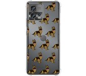 Funda Silicona Antigolpes para Motorola Edge 30 Fusion 5G diseño Perros 09 Dibujos