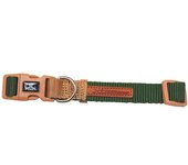 collar verde-beige forest-british x-trm doble premium 48-66x2.5cm nayeco