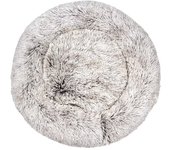 Cama para gatos, cojín suave, lavable para perros y gatos (degradado marrón, 80 cm), Sunny