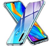 Clear Case For Huawei P30 Lite P20 Plus P30 P40 Lite E P50 P60 Pro Thick Shockproof Silicone Phone Cover Funda