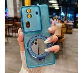Mirror Glitter Case For Oppo Reno 5 6 7 8 10 11 11F Find X3 X5 Lite X6 X7 Realme 10 11 Pro Plus Stand Holder Bracket Bling Cover