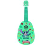 LEXIBOOK - Ukulele de madera Stitch de puntada con cordones de nylon - 21 ''