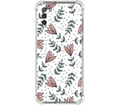 Funda Silicona Antigolpes para Xiaomi POCO M3 / Redmi 9T diseño Flores 01 Dibujos