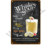 Metal Sign Vintage Tin Signs Retro Decorations Gin & Tonic Cocktail Plate Decorative Poster Plaque Bar Kitchen Home Wall Decor