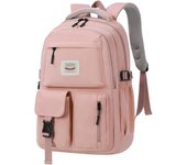 Mochila escolar ligera para mujer, bonita mochila escolar, mochila para computadora portátil, mochila informal para el día a día, mochila de viaje