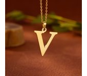 Stainless Steel A-Z Alphabet Necklace For Women Gold Color Punk 26 Letter Pendant Choker Necklace Party Aesthetic Jewelry 2024