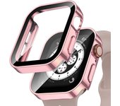 Waterproof Case for Apple Watch 7 8 9 45mm 41mm 44mm 40mm Screen Protector Cover Straight Edge Bumper iWatch 5 SE 6 Accessories