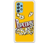Funda compatible con Samsung Galaxy A72 - Be Unique Funda Gel palomitas