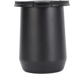 Vaso dosificador de aleación de aluminio con cubierta de silicona para cafetera Breville serie 8, color negro