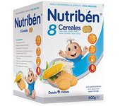 NUTRIBEN 8 CEREALES GALLETAS MARIA 600 GRS.