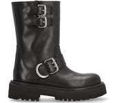 Botas Alpe Biker para mujer en color negro