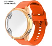 Strap + Watch Case For Garmin Vivoactive 4s 4 Venu 2 2s Full Cover Silicone Smart Watch Band Bracelet TPU Shell Wristband