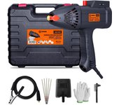 Soldadora de arco portátil de mano, máquina de soldadura eléctrica de 220 W, ajuste de corriente infinitamente inteligente, herramienta de bricolaje, 3900 V