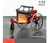 1:12 1886 Vintage Classic car No.1 alloy car model simulation tricycle Toy For Children Gift Collection F499