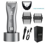 Intimate Pubic Hair Removal for Men Electric Groin Trimmer Male Shaver for Sensitive Areas Waterproof Safety Razor Body Hair