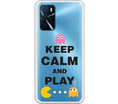 Funda compatible con Oppo A16 - Keep Calm And Play