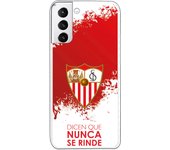 Funda original compatible con Samsung Galaxy S21 Plus - S30 Plus - Sevilla Dicen que Nunca se Rinde mancha roja SS18-19